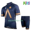Kind Fietskleding (Fietsshirt + Fietsbroek Kort) 2018 Aqua Blue Sport N001